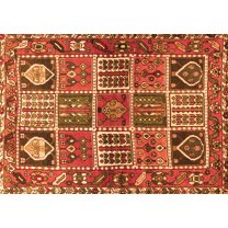Ahgly Company Indoor Rectangle Persian Orange Traditional Area Rugs, 5' x 7'