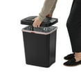 thumbnail image 4 of Sterilite 28L Touch Top Wastebasket- Black, 4 of 8