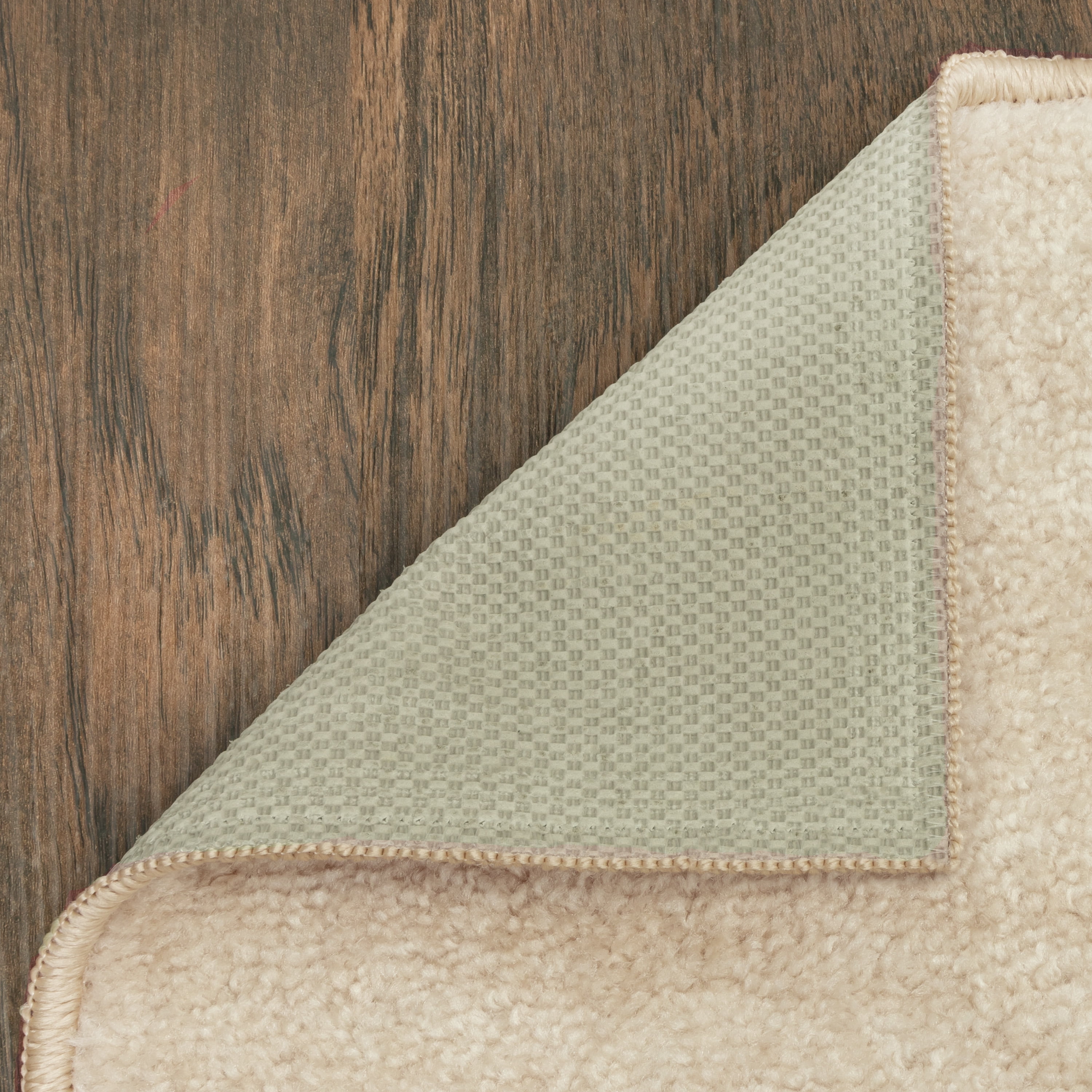 Mainstays Modern Diamond Soundwave Ivory Gray Indoor Area Rug, 5' x 7'