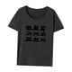 thumbnail image 3 of Camiseta para mujer de verano, trajes simples, disfraz, cuello redondo, camiseta para acampar y caminar SG, 3 of 7