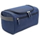 thumbnail image 1 of Men's Toiletry Bag, Waterproof Canvas Toiletry Bag Portable Cosmetic Bag Shaving Set Storage Box with a Hook - Blue 25 * 13 * 14cm, 1 of 5
