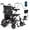 Black01, variant on Electric Wheelchairs for Adults,Lightweight Foldable Wheelchair 15 Miles Long Travel Range, 360° Joystick Control Motorized Wheelchair, Support 286 lbs with LED Light Power Wheelchair (Purple)