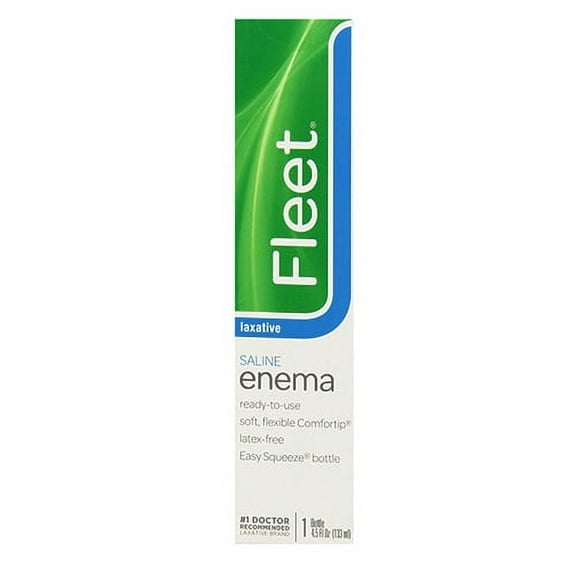 Fleet Adult Enema Ready To Use For Constipation 4.5 Oz 6 Pack