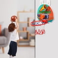 thumbnail image 4 of LJNYFDC Indoor Basketball Basketball Kit Set with Ball Pump Adjustable Punch Free Easy Installation Three Piece Goal Practice, 4 of 7