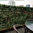 thumbnail image 2 of Transform Your Outdoor Garden with our Artificial Faux Ivy Hedge Leaf Privacy Screen - Perfect for Privacy, Decoration and Photo Props!, 2 of 4