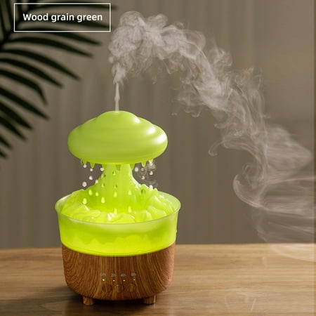 

YuXinYang Colorful Raindrops Rain Clouds Humidifiers Household Tabletops Bedrooms And Wood Grain Aromatherapy Machines