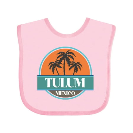 

Inktastic Tulum Mexico Vacation Gift Boys or Girls Baby Bib