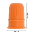 thumbnail image 2 of Unique Bargains 1 Pc Durable Cupping Facial Tools for Beauty Parlor Orange Red Silicone, 2 of 6