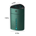 thumbnail image 3 of Portable Colorful Lights Humidifier - USB Personals Desktop Humidifier For Stress Relief, Bedroom Humidifier, Auto Shut Off, Night Light, Quiet Humidifier, 3 of 9