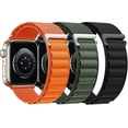 thumbnail image 1 of Correa de nailon CHAO con cierre de bucle compatible con Apple Watch 42/44/45/49 mm, 1 of 5
