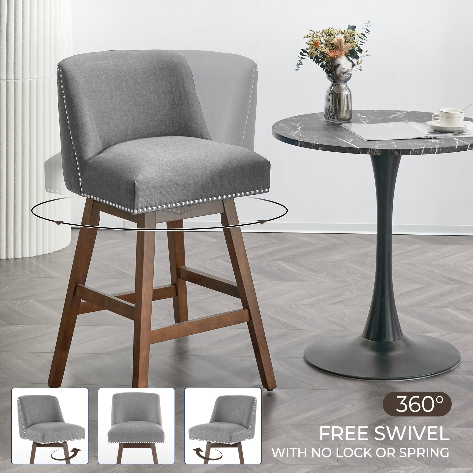 Locking swivel bar stool hotsell