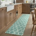 thumbnail image 2 of Lahome 2'x7' Moroccan Ultra-Long Runner Rug - Non-Slip Distressed Sage Carpet for Hallways, Kitchen Entryway, Lightweight Washable Low Pile, 2 of 7