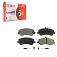 thumbnail image 1 of SIM Front Semi-Metallic Disc Brake Pads SIM-1406A for Car Mercedes-Benz GLK350 GLK250, 1 of 8