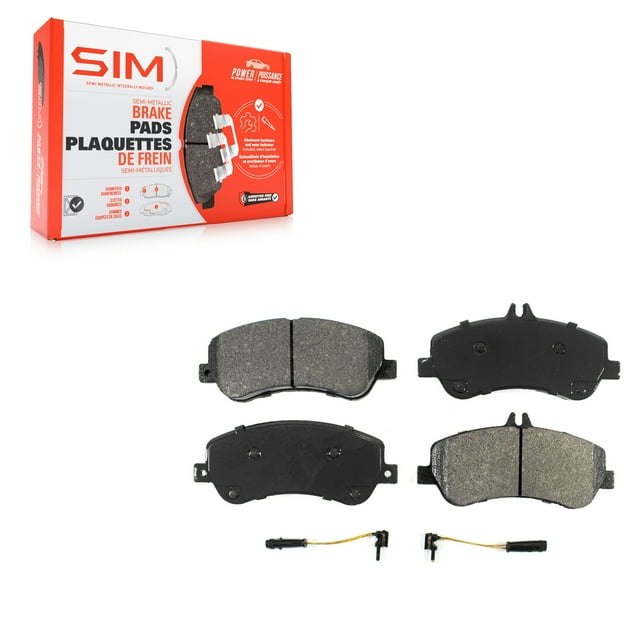 SIM Front Semi-Metallic Disc Brake Pads SIM-1406A for Car Mercedes-Benz GLK350 GLK250
