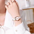 thumbnail image 3 of Resicozy Watches for Women 2026 Classic Quartz Watch with Leather Strap Vintage Small Face Round Watches Birthday Gift for Ladies White, 3 of 3