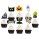 thumbnail image 3 of 24 piezas de decoración para cupcakes Halloween Levamdar, 3 of 5
