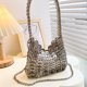 thumbnail image 4 of Bolso de mano para mujer, de gran capacidad, de Metal, a la moda, sencillo, para mujer, 4 of 8