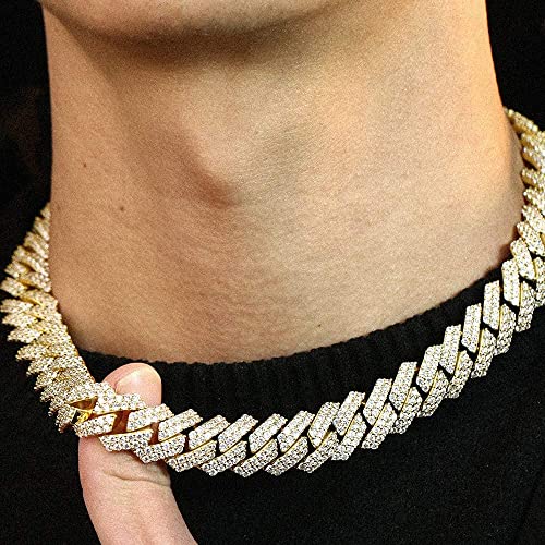 Iced Out Diamond Cuban Link Chain 