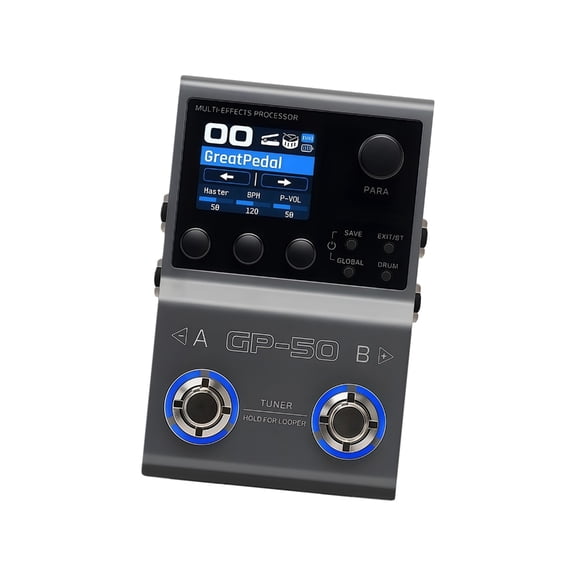 Miiottaa User Friendly Guitar Multiple Effects Processor with Simple Interfaces for Device Use