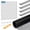 White-46 in X 46 in (4 Pack), variant on 2 Sets Window Screen Frame Kit 5/16 In X 3/5 46 Inch Makes Twoplete 46" Or Smaller Includes 8 Heavy Duty Corners & Durable Spline White