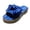 Blue, variant on Anuirheih Slip on Sandals Women,Women's Summer Slip-On Bow Flat Beach Open Toe Breathable Sandals Weave Shoes(Black)