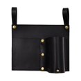 thumbnail image 2 of Frogued Chair Storage Bag Multi-pocket Detachable Strong Load-bearing Neat Alignment Faux Leather Multifunctional Side Hanging Bag for Outdoor (Black), 2 of 13