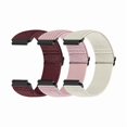 thumbnail image 1 of Chenchen Quick Release Watch Strap 18mm 19mm 20mm 22mm 24mm, Elastic Nylon Watch Bands Women Men for Samsung/Garmin/Fossil/Amazfit/Huawei/COROS/Xiaomi Replacement Wristband, 3pcs, 1 of 1