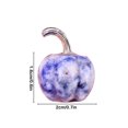 thumbnail image 3 of YIKA Halloween Decoration Mini Pumpkin Amethyst Agate Jewelry Thanksgiving Halloween Miniature Scenes Personalized Home Decor Halloween Ornaments, 3 of 6