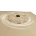 thumbnail image 4 of Yaheetech 9ft 6 Ribs Patio Umbrella with Push Button Tilt, Tan, 4 of 8