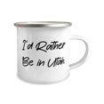 thumbnail image 2 of I'd Rather Be in Utah. Utah 12oz Camper Mug, Inspirational Utah Gifts, For, 2 of 2