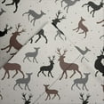 thumbnail image 2 of Pointehaven Heavy Weight Flannel Duvet Set, Full/Queen, Autumn Deer, 2 of 4