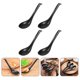 thumbnail image 1 of CARBONLIKE 4 Uds cucharas de sopa de melamina estilo japonés cucharas de cocina de melamina utensilios de cocina, 1 of 2