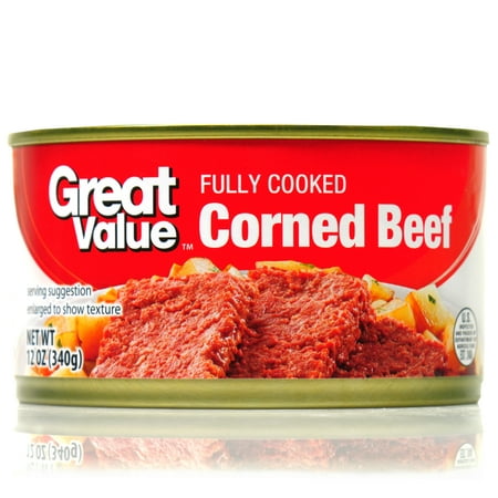 (2 Pack) Great Value Corned Beef, 12 oz (Best Canned Corned Beef)