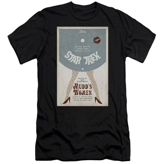 Star Trek - Tos Episode 6 - Premium Slim Fit Short Sleeve Shirt - Large