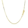 thumbnail image 3 of ARAIYA JEWELRY 14K Yellow Gold 0.76 mm Classic Box Chain 18'' for Women, 3 of 6
