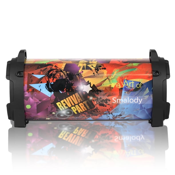 Altavoz Bluetooth Caja de sonido inalámbrica al aire libre Estéreo Radio FM Reproductor de música Tarjeta TF Disco U Caja de sonido Advancent EL0284-02B