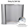 thumbnail image 4 of InstaHibit Portable Trade Show Podium Table Display Exhibition Counter Stand w/ White Top Carrying Bag, 4 of 10