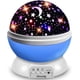 thumbnail image 1 of Children's Night Light, 360 Romantic Rotation Projector Lamp, Star Baby Night Light, Bedside Lamps Mood Lights(4 LED 8 Lighting Modes 2 Charging Modes, 1 of 5