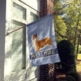 thumbnail image 2 of Carolines Treasures BB5524CHF Corgi Welcome Flag Canvas House Size, 2 of 4