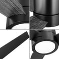 thumbnail image 5 of P2588-31M30K-Progress Lighting-Braden - 3 Blade Hugger Ceiling Fan with Light Kit In Mid-Century Modern Style-9.75 Inches Tall and 56 Inches Wide, 5 of 9