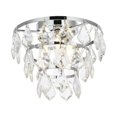 thumbnail image 1 of Ella 10 inch flush mount in chrome, 1 of 4