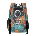 thumbnail image 3 of Ttyddzy Clear Backpack Heavy Duty PVC Transparent Backpack for College Workplace, Cartoon Space Astronaut, 3 of 8