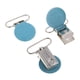 thumbnail image 3 of 10 pcs Clips para Chupete Pinza para Fabricación de Soportes para Chupetes, Azul, 3 of 6