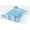 Blue, variant on Chop2bowl Dog and Cat Travel Collapsible Water and Food Bowl Snap on Chopping Board (Green)