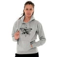 thumbnail image 5 of Butterfly Symbolism Spirit Animal Hoodie Sweatshirt Women Brisco Brands M, 5 of 6