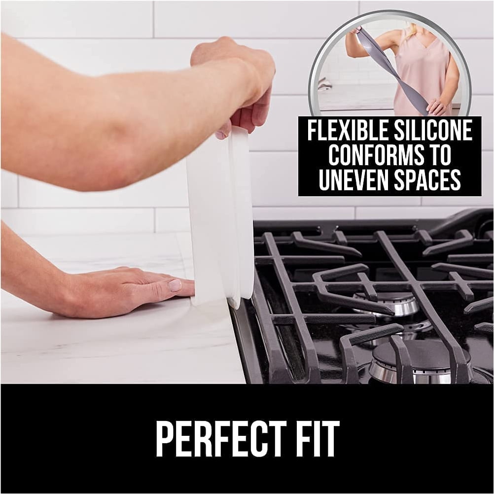Silicone Stove Gaps Covers Heat Resistant Flexible Filler Hidden Oven