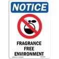 thumbnail image 1 of OSHA Notice Sign - Fragrance Free Environment | Rigid Sign | Protect Your Business, Construction Site,, 1 of 5