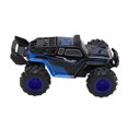 thumbnail image 4 of Coche teledirigido 2,4G a escala 1:24, 18 km/h, vehículo todoterreno RC de alta velocidad, juguete electrónico para niños, color azul, 4 of 10