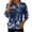11#Multicolor, variant on Womens Sweatshirts Casual Half Zip Pullover Tops Fashion Retro Floral Printing Long Sleeve Blouses Loose Crewneck Hoodless Sweatshirt Fall Outfits Outwears Winter Clothing