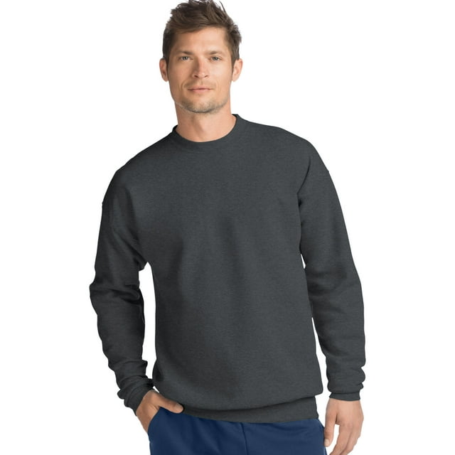 Hanes Mens ComfortBlend EcoSmart Crew Sweatshirt - Best-Seller, XL